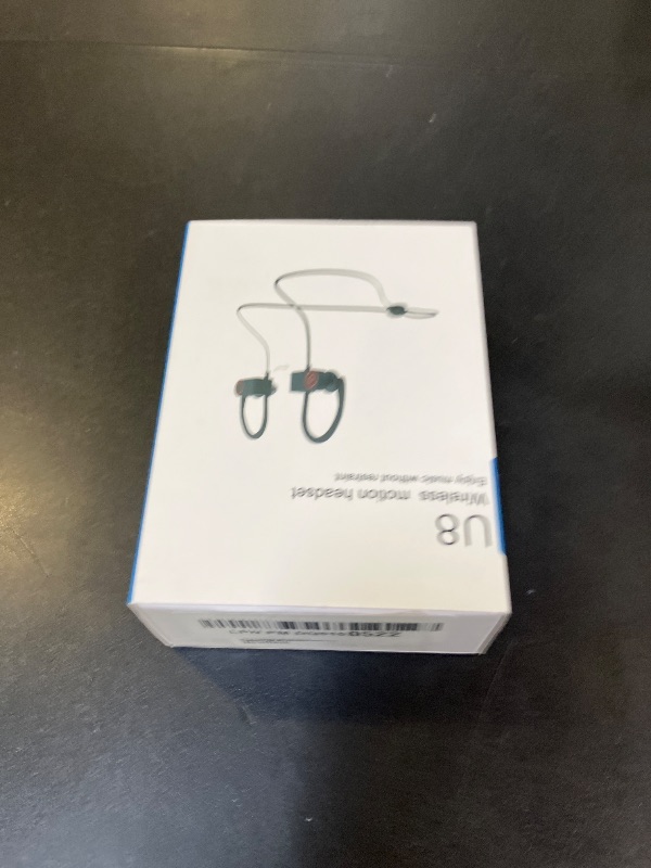 Photo 1 of Bluetooth Headphones,Wireless Earbuds IPX7 Waterproof Sports Earphones with Mic HD Stereo Sweatproof in-Ear Earbuds Gym Running Workout 8 Hour Battery Noise Cancelling Headsets