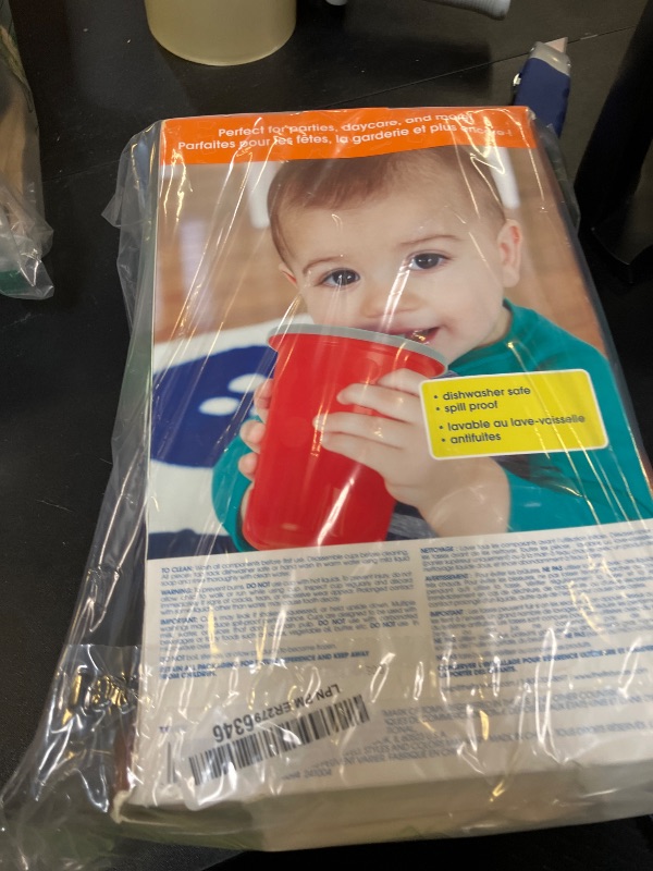 Photo 1 of The First Years Take & Toss Spill Proof Sippy Cups - Rainbow Party Pack - Reusable Toddler Cups - Kids Cups and Snap On Lids for Ages 9 Months and Up - 20 Count
