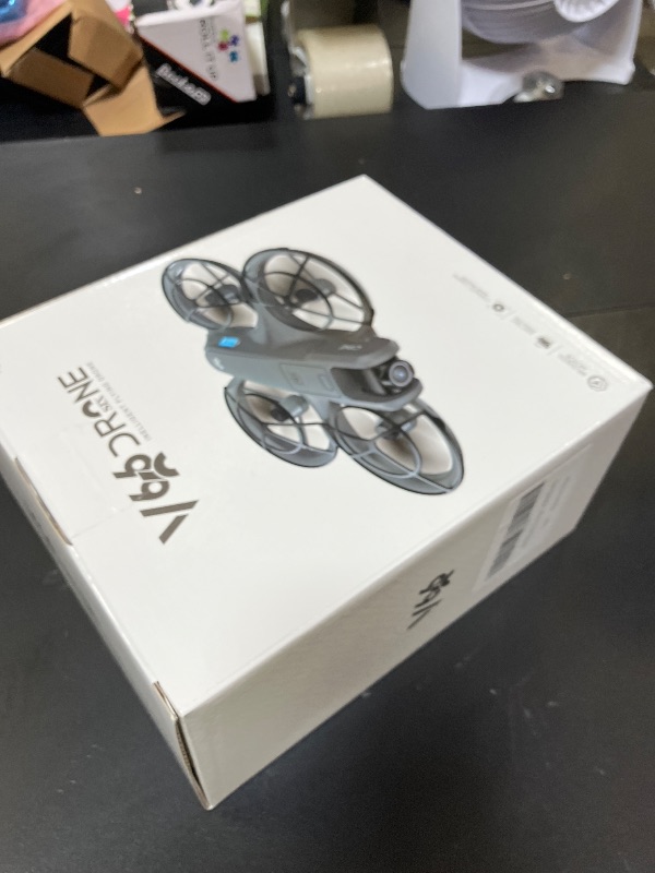 Photo 1 of RC Drone With Display Screen, Airplane Helicopter With Dual Cameras (180° Adjustable), 360° Propeller Protection,Optical Flow Positioning, Brushless Motor, One Key Takeoff/Landing, Headless Mode, Emergency Stop,Tail LED Light, Waypoint Flight, Lateral Fli