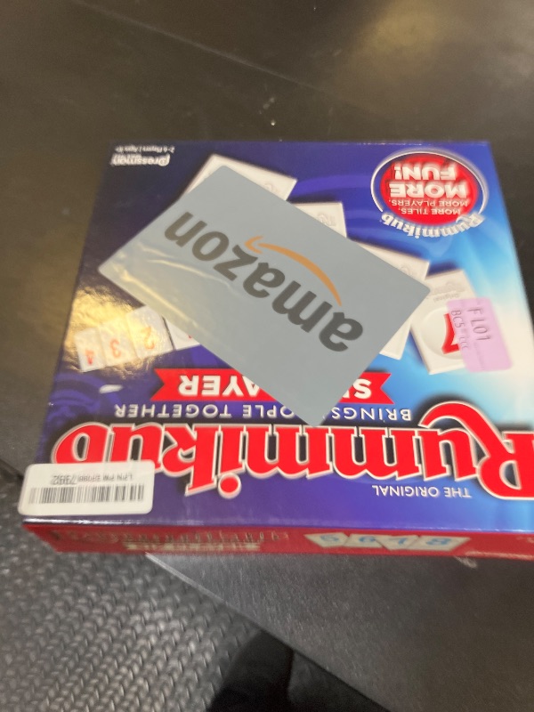 Photo 1 of Rummikub Six Player Edition - The Classic Rummy Tile Game - More Tiles and More Players for More Fun! by Pressman , Blue