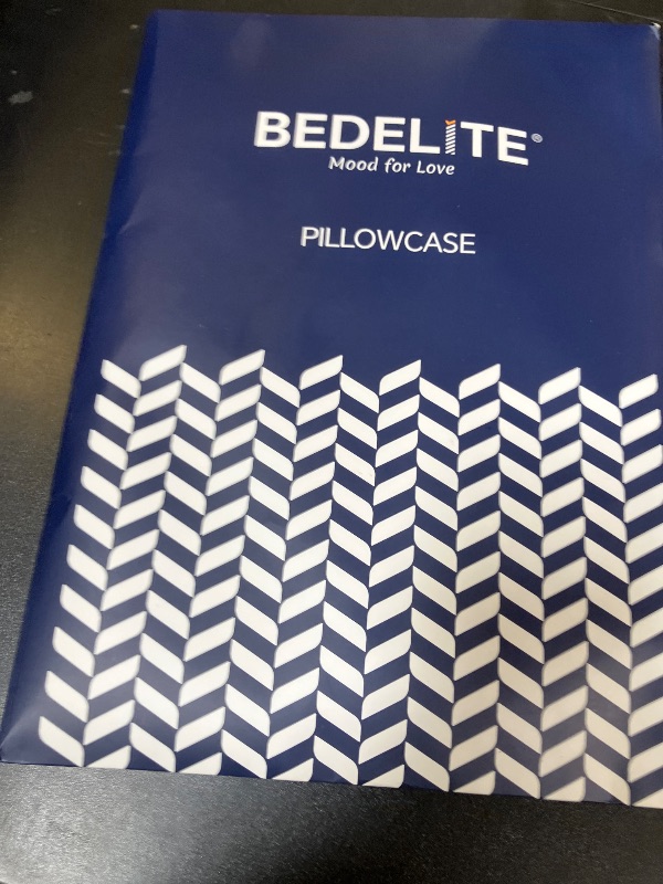 Photo 1 of BEDELITE Satin Pillowcase for Hair and Skin, Super Soft and Cooling Similar to Silk Pillow Cases 2 Pack with Envelope Closure, Gift for Women Men(20"x30" Queen Size, Dark Grey)