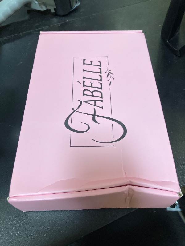 Photo 1 of FABLLE Pink Lace Front Wig - 30 Inch Glueless Body Wave Synthetic Wig with Baby Hair Gradient Pink Color
