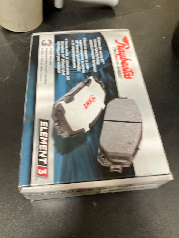 Photo 1 of Raybestos Element3 EHTTM™ Automotive Replacement Rear Brake Pad Set for Selected Lexus, Toyota, Scion, Pontiac Model Years (EHT1354H)