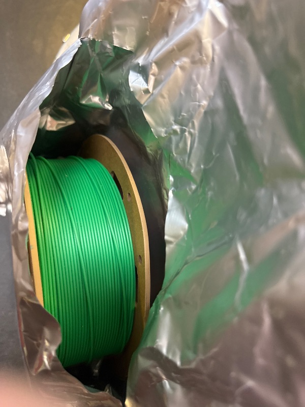 Photo 1 of Matte PLA Filament 1.75mm Green, PLA 3D Printer Filament, 1kg Spool (2.2lbs) PLA Filament, Fit Most FDM 3D Printer