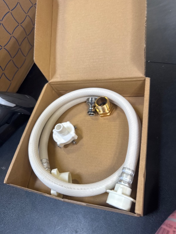 Photo 1 of 6 Ft Portable washing machine hoses, washer hoses,Used for quick connect of Twin Tub washing machine and mini washing machine water supply line, PVC (6.5 Ft/2 M)
