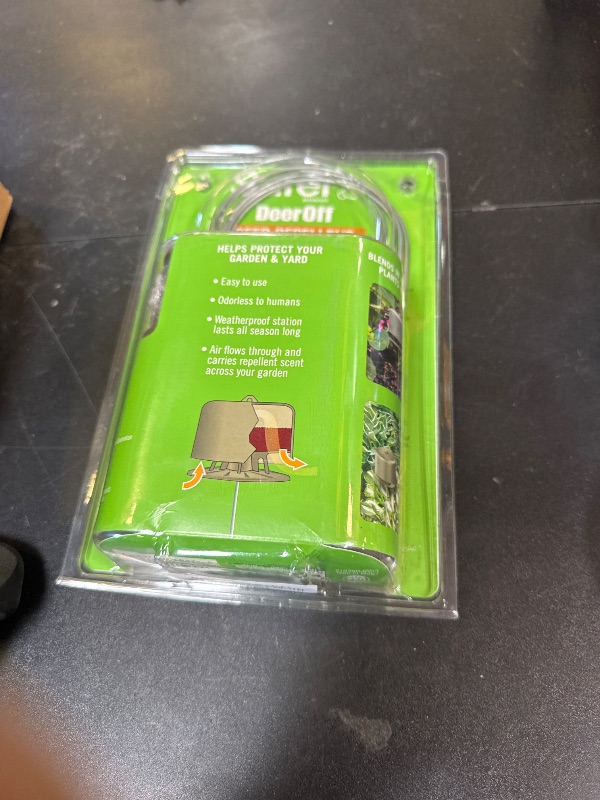 Photo 1 of Safer 5962 Deer-Off Deer Repellent Stations - 6 Waterproof Deer Repelling Stakes for Gardens and Lawns - All Season Protection