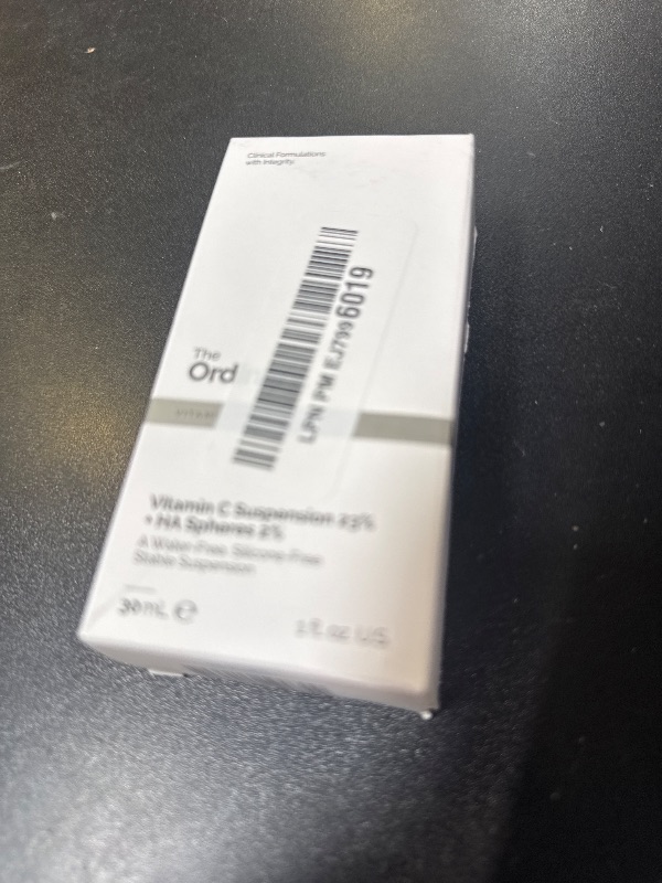 Photo 1 of The Ordinary Vitamin C Suspension 23% + Hyaluronic Acid Spheres 2%, Serum with Pure L-Ascorbic Acid, 1 Fl Oz