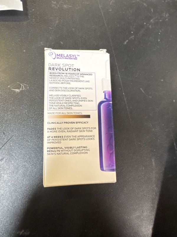 Photo 1 of La Roche-Posay Mela B3 Serum, Dark Spot Corrector With Anti-Aging Melasyl + 10% Niacinamide, Discoloration Correcting Face Serum for Sun Spots, Age Spots & Post-Acne Marks, Lightweight Texture