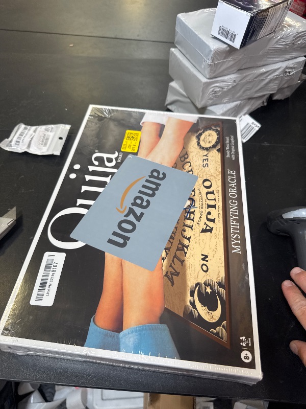 Photo 1 of Classic Ouija with 1990s Artwork by Winning Moves Games, Thick Wood Premium Quality Talking Spirit Board, for 2 or More Players, Ages 8 and Up (1175)