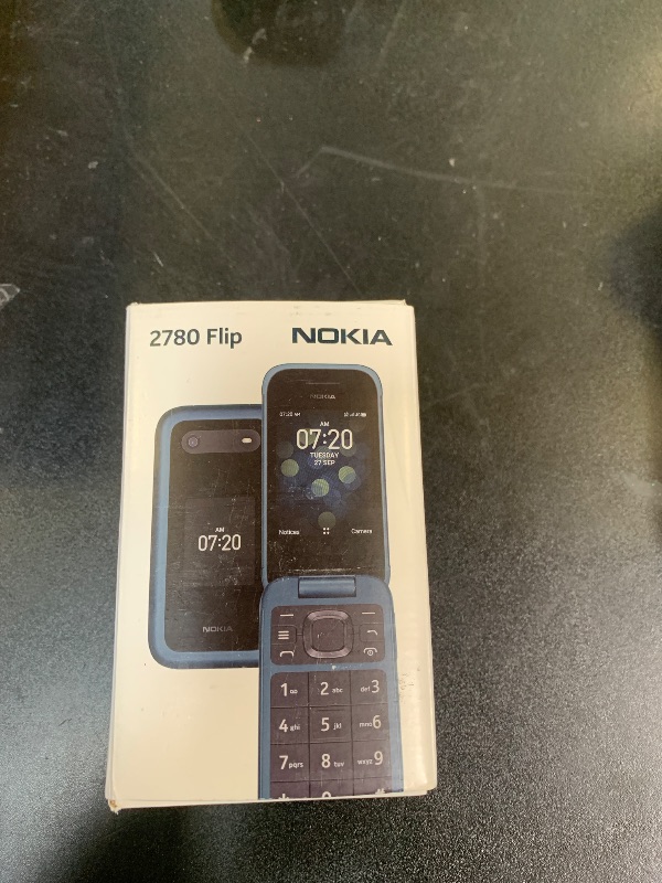 Photo 1 of Nokia 2780 Flip | Unlocked | Universally Compatible with All Mobile Carriers | Black
