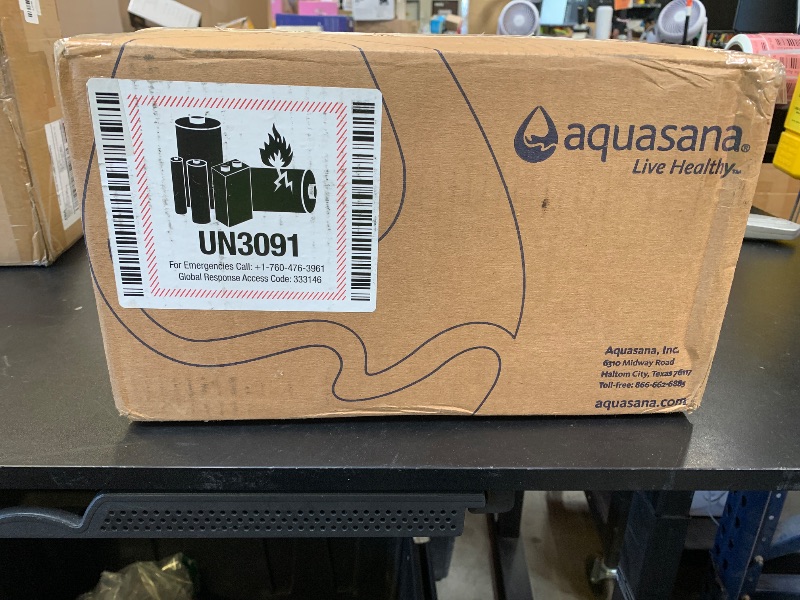 Photo 1 of Aquasana Under Sink Water Filter System - Reduces PFAS, Lead, & Chlorine in Drinking Water - Under Counter Claryum Filtration for Kitchen - 2-Stage - Brushed Nickel Faucet - AQ-5200.55