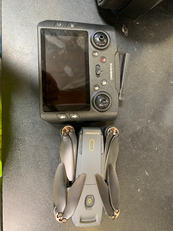 Photo 1 of GPS Drone with Camera Adults, 4.5 Inch LCD Screen RC, 32G SD Card with Professional GPS, FPV Drones with Auto Return Follow Me for Beginner, Brushless Drones Follow Me Long Range, Handbag Under 249g
