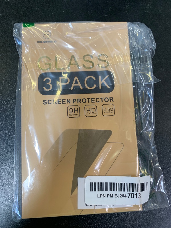 Photo 1 of Mr.Shield [3-PACK] Privacy Screen Protector Compatible with iPhone 12 / iPhone 12 Pro [Tempered Glass] [Anti Spy] Screen Protector with Lifetime Replacement