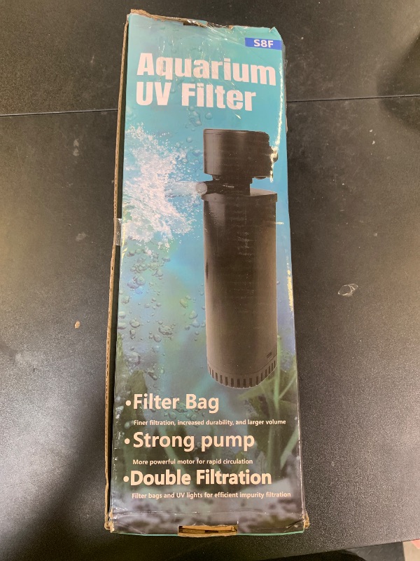Photo 1 of TARARIUM 400GPH Cold Plunge Filter for 100-800 Gal U-V Sanitation, Cold Pod Ice Bath Tub Filte, Small Pool Filter with Green Cleaning Machine Pool for Cold Pod Ice Bath Tub Hot Tub Water Clean