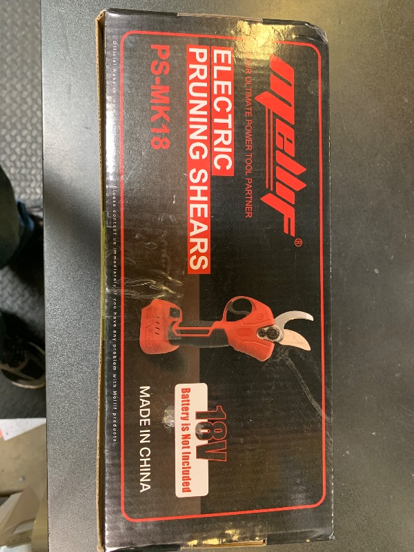 Photo 1 of Electric Pruning Shears Compatible with Milwaukee 18V Battery (Tool Only), Cordless Garden Pruner w/ 2,6000RPM Brushless Motor Imported Steel Blades-25mm(0.98") Cut Diameter For Garden Tree Branch