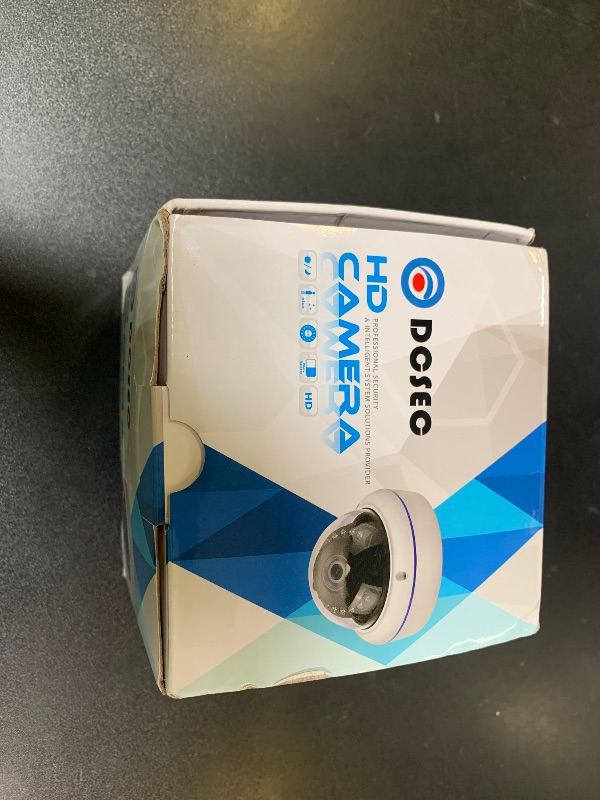 Photo 1 of DCSEC HD 1080P 2MP 180 Degree Surveillance Security Camera Wired Coax Fisheye 1.7mm Lens Super Wide Angle Dome Camera Outdoor 4 in 1 (TVI/AHD/CVI/BNC Real Hybrid Analog CCTV Cameras) IR Night Vision