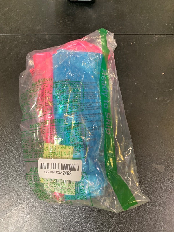 Photo 1 of Roll-On/Off Arm Floaties for Adults & Kids 6-12 Years- 2 Pack Swimming Floaties with Dual Valves, Large Size, Great Buoyancy Pool Floats & Water Wings, Inflatable Swimmies for 50-220LBS (Blue&Pink)