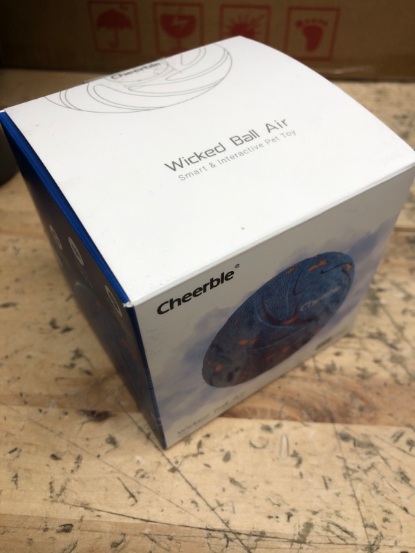 Photo 1 of ?New Material?Cheerble Smart Interactive Dog Toy, Wicked Ball AIR, Automatic Moving, Bouncing, and Rotating Ball, E-TPU Material, IPX7 Waterproof Rating, Active Rolling Ball for Medium and Large Dogs