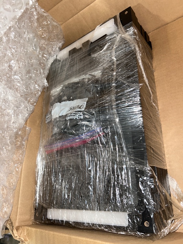 Photo 1 of FENLO Fantasy Plus - Tall Display Shelf with Dimmable LED Floor Lamp, Sturdy Curio Cabinet with Glass Bookcase, Glass Display Shelves for Bedroom Decor, Open Bookshelf with Color Changing Temps