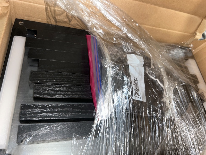 Photo 1 of FENLO Fantasy Plus - Tall Display Shelf with Dimmable LED Floor Lamp, Sturdy Curio Cabinet with Glass Bookcase, Glass Display Shelves for Bedroom Decor, Open Bookshelf with Color Changing Temps