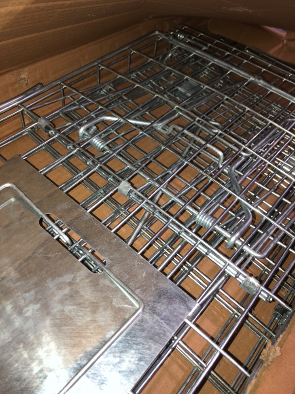 Photo 1 of Live Animal Trap for Possum, Groundhog,Gopher,Beaver,Folding Raccoon Trap,Humane Live Animal Cage, Humane Small Animal Trap 32 X 12 X 12.5Inch Animal Trap,Catch and Release,Easy to Install and Use