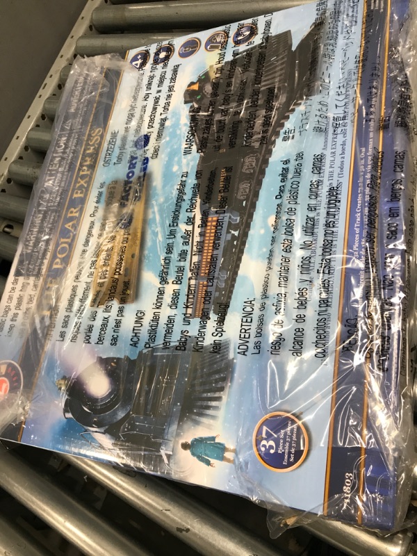 Photo 1 of Lionel The Polar Express Ready-to-Play Set, Battery-Powered Berkshire-Style Model Train Set with Remote