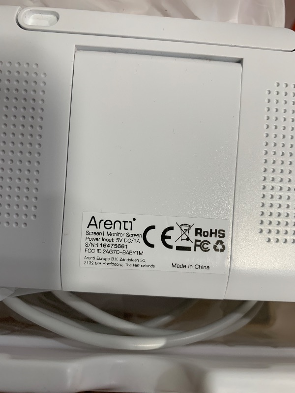 Photo 3 of ARENTI 5 Inch Wireless Display Baby Camera, Parent Unit AInanny A4/B2/D3, Replacement Unit