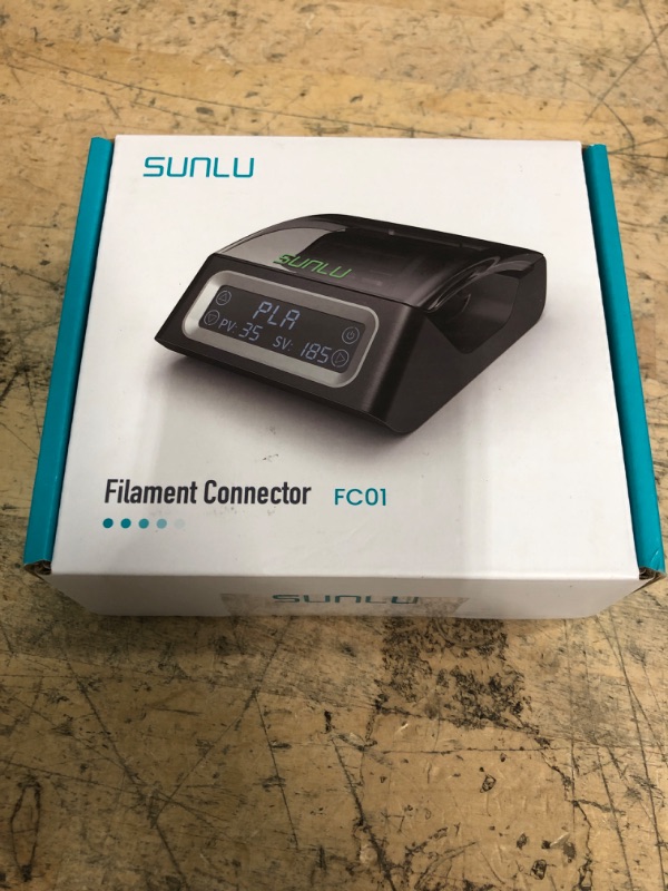 Photo 1 of SUNLU Filament Connector with 200Pcs PTFE Sleeve, Filament Splicer for 3D Printer Filament 1.75mm, Easy to Use, Fast Heating up to 240?, Filament Welder Compatible with PLA, PETG, and ABS