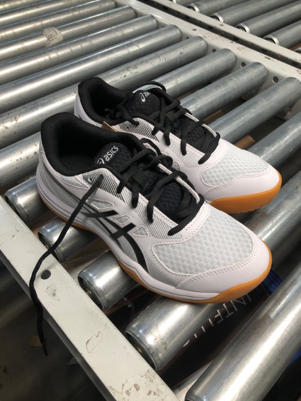 Photo 1 of ASICS Men's Upcourt 5 Volleyball Shoes, 7.5, Black/White