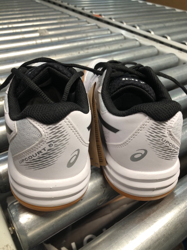 Photo 1 of ASICS Men's Upcourt 5 Volleyball Shoes, 7.5, Black/White