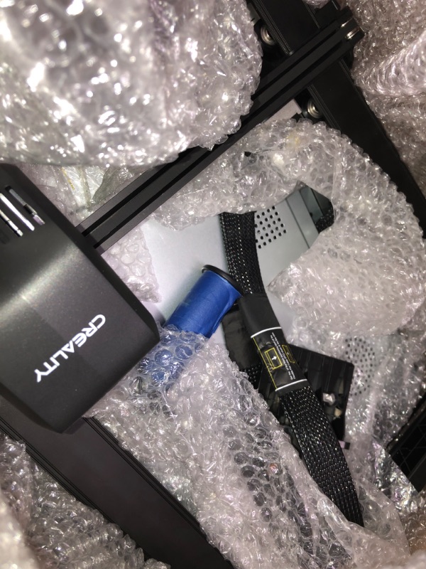 Photo 1 of Creality Ender 3 V3 SE 3D Printer, 250mm/s Faster Print Speed CR Touch Auto Leveling Sprite Direct Extruder Dual Z-Axis Auto Filament Loading Ender 3 Upgrade 3D Printer Print Size 8.66x8.66x9.84 inch