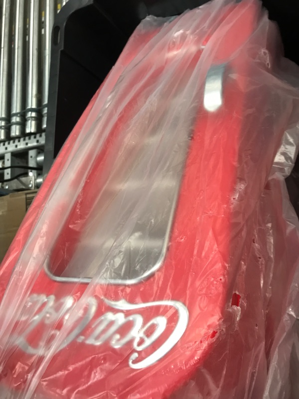 Photo 1 of Coca-Cola Exclusive New Retro Mini Fridge Vending Machine Style 10 Can, 12V DC/110V AC with tall window display for home, dorm, office, games room
