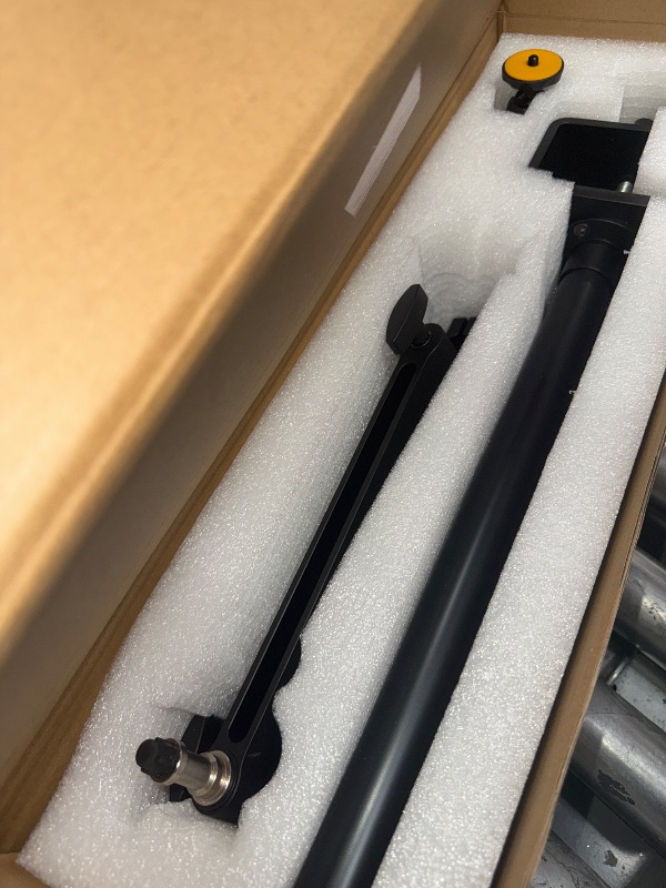 Photo 1 of ULANZI Camera Desk Mount Stand with Flexible Arm, Overhead Mount, Articulated Arm with 360° Rotatable Ball Head, Aluminum Desk Mounting Stand for Ring Light/DSLR Camera/Webcam/Panel Light