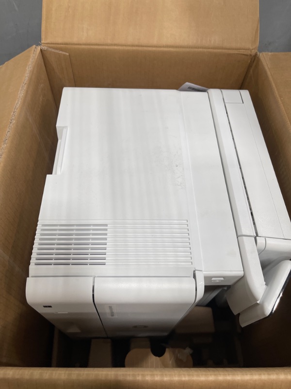 Photo 1 of HP LaserJet Pro MFP 4101fdn Printer, Print, scan, copy, fax, Fast speeds, Easy setup, Mobile printing, Advanced security, Best for small teams, Ethernet/USB only