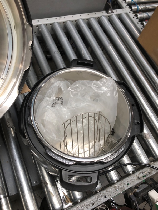 Photo 1 of Instant Pot Duo 7-in-1 Electric Pressure Cooker, Slow Cooker, Rice Cooker, Steamer, Sauté, Yogurt Maker, Warmer & Sterilizer, Includes App With Over 800 Recipes, Stainless Steel, 6 Quart