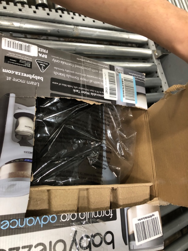 Photo 1 of Baby Brezza New and Improved Formula Pro Advanced Formula Dispenser Machine - Automatically Mix a Warm Formula Bottle Instantly - Easily Make Bottle with Automatic Powder Blending, Slate