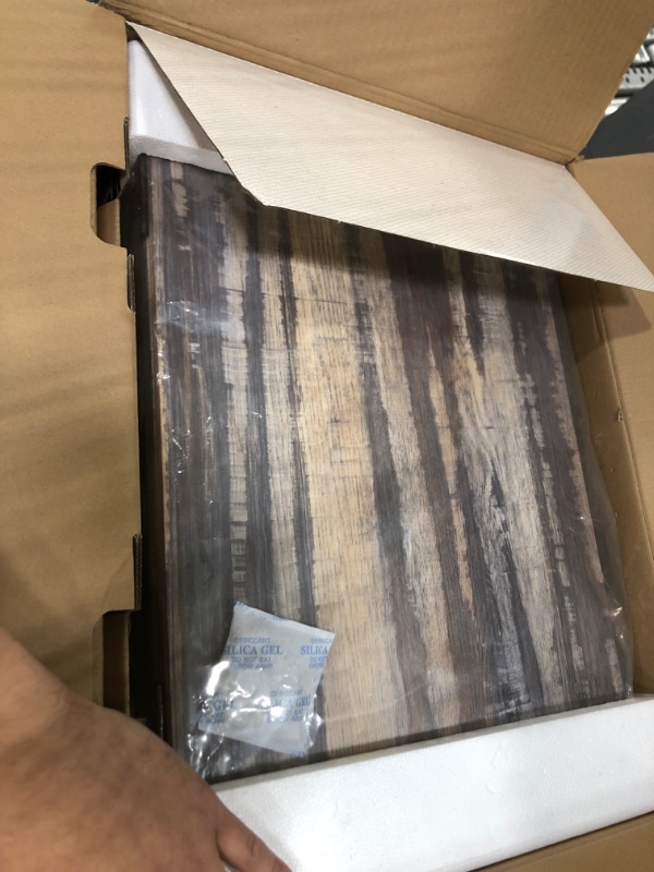 Photo 1 of Victrola Nostalgic 6-in-1 Bluetooth Record Player & Multimedia Center with Built-in Speakers - 3-Speed Turntable, CD & Cassette Player, AM/FM Radio | Wireless Music Streaming | Farmhouse Shiplap Grey