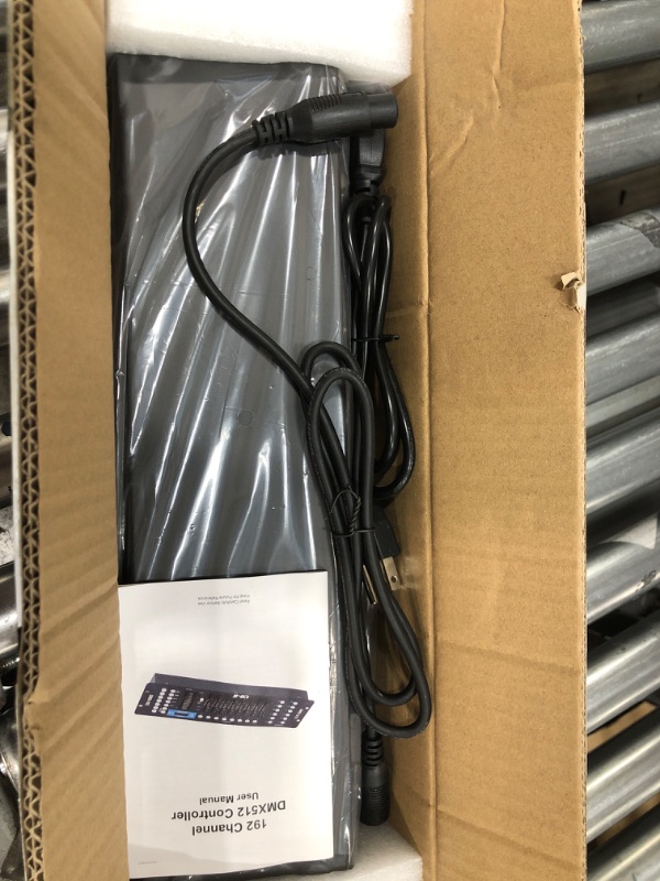 Photo 1 of CO-Z 192 DMX 512 Stage DJ Light Controller Lighting Mixer Board Console for Light Shows, Party Disco Pub Night Club DJs KTV Bars and Moving Heads