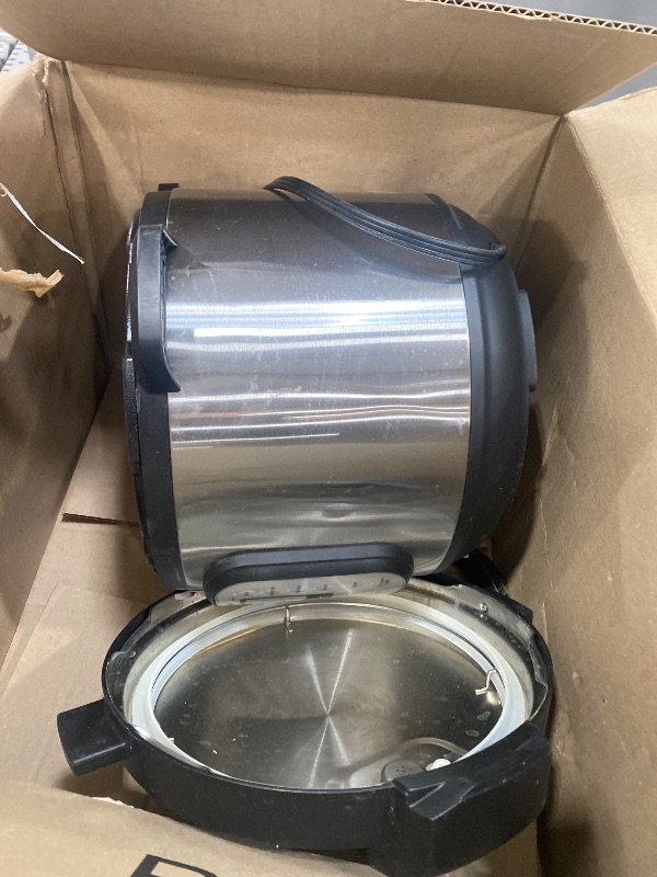 Photo 1 of Instant Pot Duo 7-in-1 Electric Pressure Cooker, Slow Cooker, Rice Cooker, Steamer, Sauté, Yogurt Maker, Warmer & Sterilizer, Includes App With Over 800 Recipes, Stainless Steel, 6 Quart