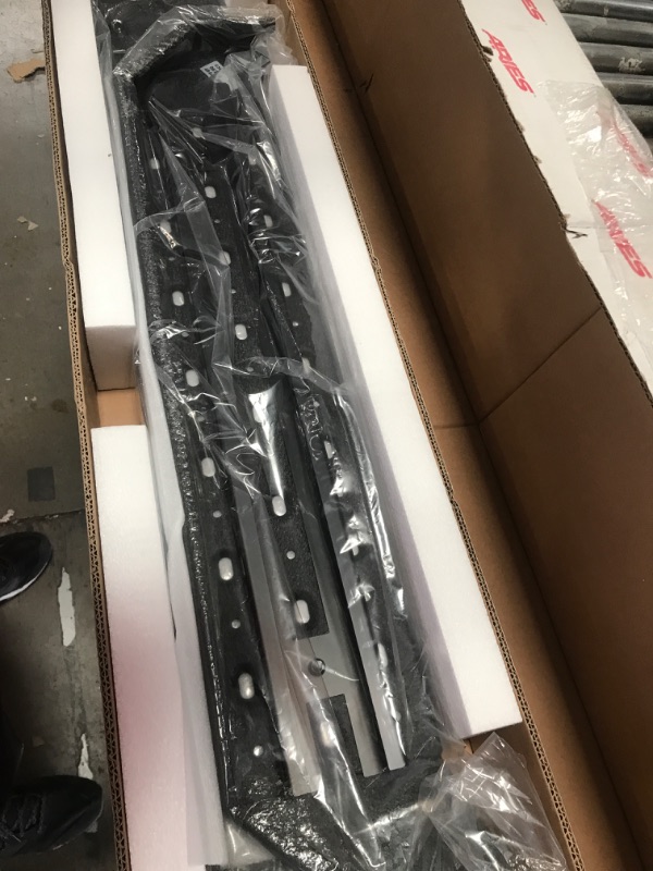 Photo 1 of *****THIS IS ONLY ONE RUNNING BOARD***********

ARIES 2055539 RidgeStep Black Steel 36, 96-Inch Cargo Van Running Boards, Select Ram ProMaster 2500, 3500