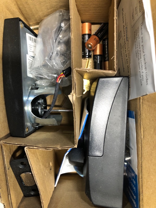 Photo 1 of Schlage Encode Smart Wi-Fi Deadbolt with Century Trim in Matte Black