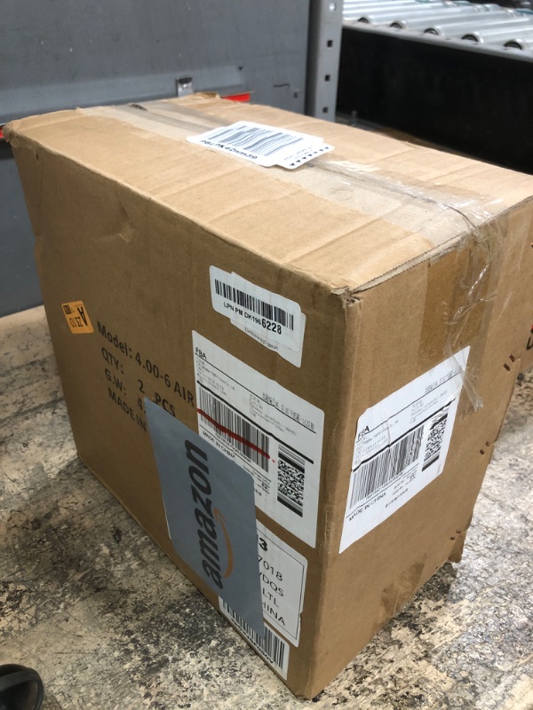 Photo 1 of 13 Inch 2 PCS Rubber Pneumatic Replacement Tires and Wheels 4.00-6 with 5/8'' Bearing and 3.15'' Offset Hub, Anti-slip Inflated Air Wheel for Garden Wagon/Hand Truck/Trolley/Garden Scooter etc.