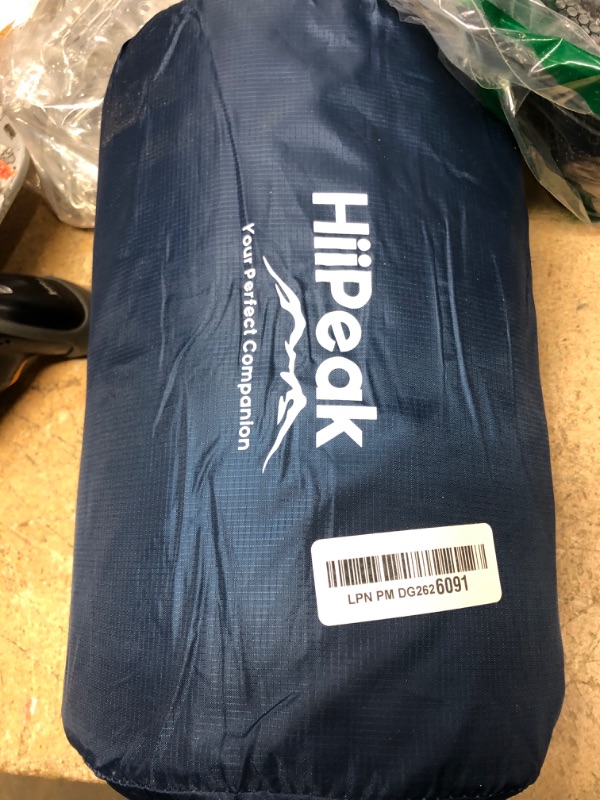 Photo 1 of HiiPeak Inflatable Double Camping Mat with Foot Pump & Pillow, Ultralight Sleeping Air Pad for 2 Person, Portable Sleeping Bed Compact for Camping Hiking Backpacking Outdoor