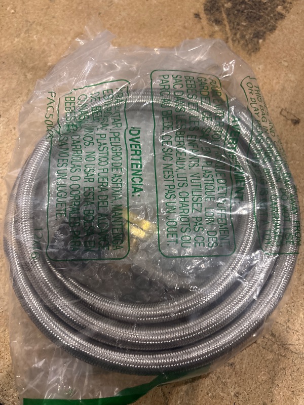 Photo 1 of 6FT Propane Hose Adapter 1lb to 20lb with Gauge, Propane Tank Adapter Hose 20 lb to 1 lb, Propane Tank Hose, Propane Grill Hose Fit for Weber Q Grill, Coleman Camping Stove, Mr Buddy Heater