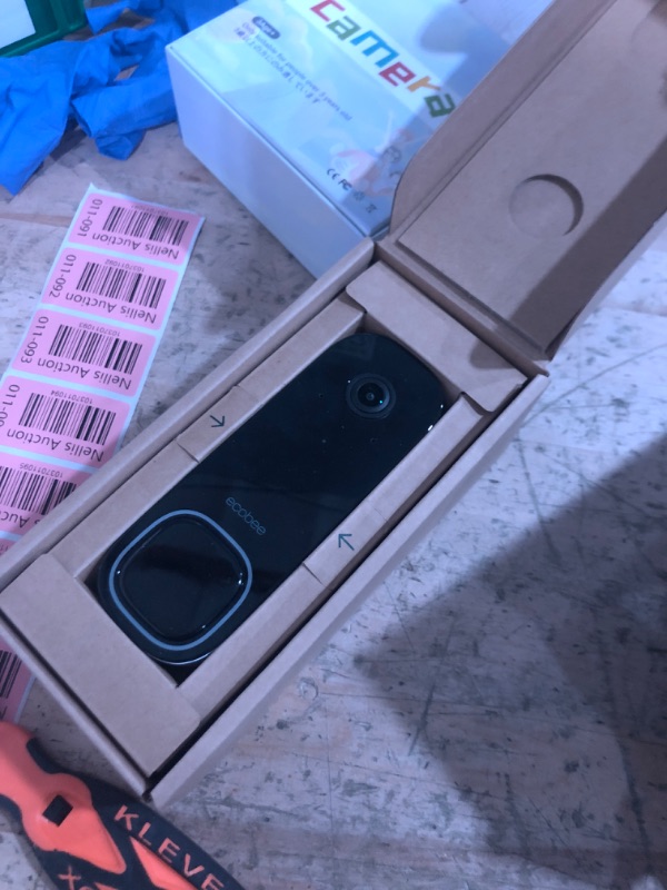 Photo 1 of ecobee Smart Video Doorbell Camera (Wired) - with Industry Leading HD Camera, Smart Security, Night Vision, Person and Package Sensors, 2-Way Talk, and Video & Snapshot Recording