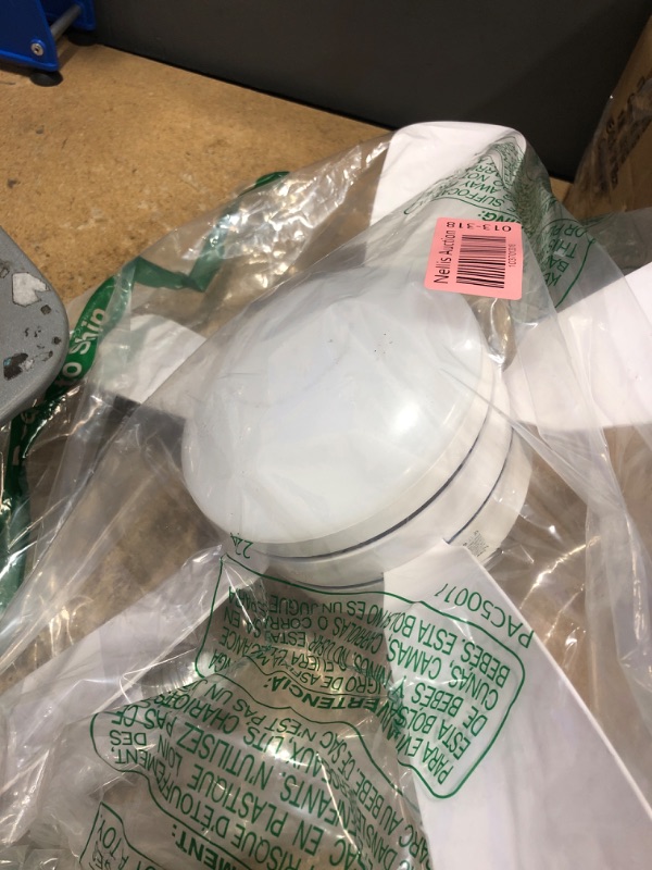 Photo 1 of OSTIVE Socket Ceiling Fans with Lights and Remote - Socket Fan Light with Dimmable Led Light Bulb, 3 Colors 3000K-6500K, 2000 Lumens, Screw in Small Ceiling Fan for Bedroom Living Room Kitchen Garage