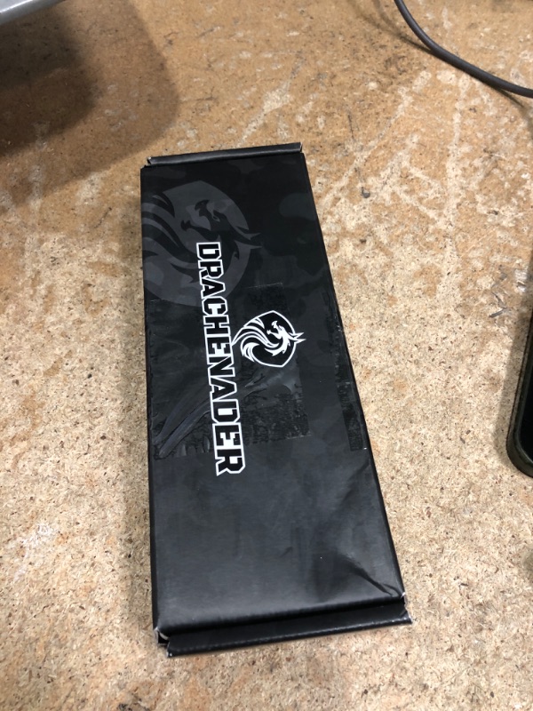 Photo 1 of DRACHENADER Small Fixed Blade Knife 7 inch Tactical Knife EDC D2 Steel with Kydex Sheath, G10 Handle, Clip Lock and Gift Box, Versatile for Horizontal and Vertical Carry