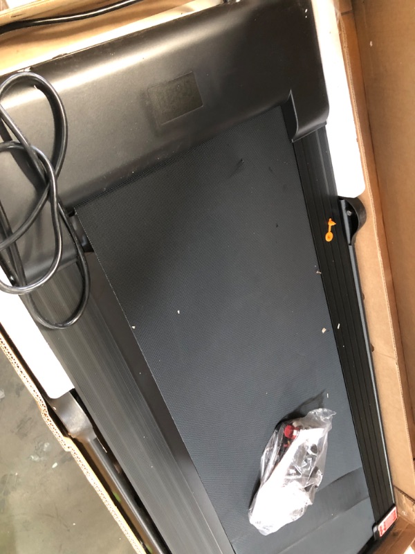 Photo 1 of *POWERS ON*LICHICO Walking Pad Treadmill Under Desk, 2 in 1 Portable Folding Treadmill, 3.0HP Brushless Motorized Electric Treadmill, Larger Running Area, Small Mini Running Machine for Home