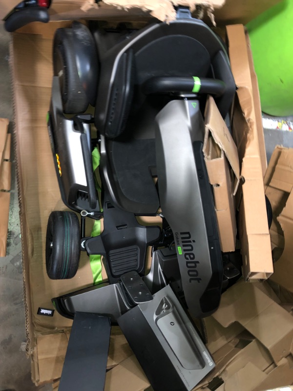 Photo 1 of *COLOR MAY VARY** Segway Gokart Pro - High-Performance Electric Drifting Kart with Adjustable Frame, Up to 24 mph Speed, and 15% Hill Climbing Ability, Fun for Ages 14+ GREEN 