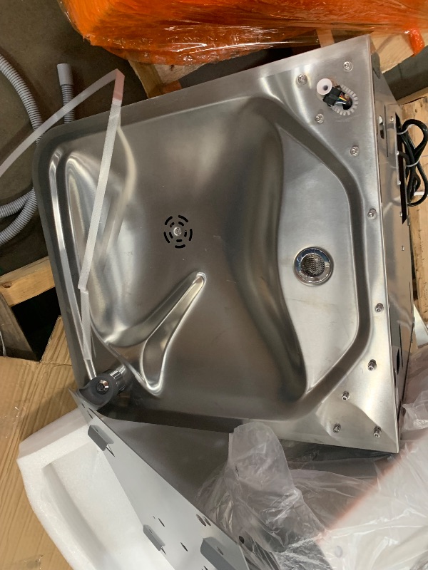 Photo 1 of DENTED/SCRATCHED**Avalon Wall Mounted Water Fountain with Bottle Filling Station, High Capacity Cooling, Sensor Dispensing, Self Cleaning, Digital Bottle Counter Display, Dual Filtration, ADA Compliant